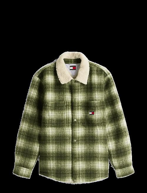 Tommy Jeans | Tjm Check Teddy Overshirt Ext | S