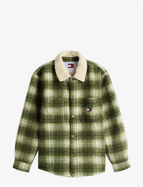 Tommy Jeans | Tjm Check Teddy Overshirt Ext | XL