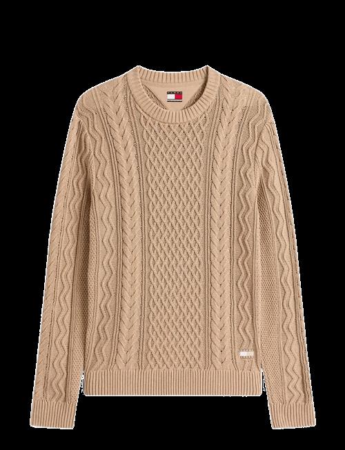 Tommy Jeans | Tjm Slm Badge Cable Knit Sweater | L