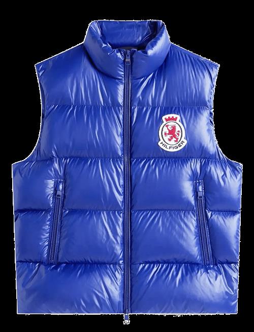 Tommy Hilfiger | Rwb Crest Shiny Down Vest | M