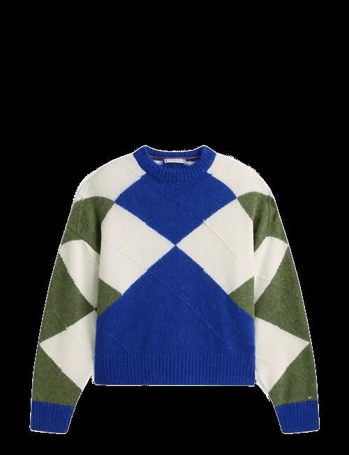 Tommy Hilfiger | Alpaca Blend Argyle C-Nk Ls Swt | S/M