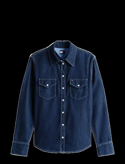Tommy Jeans | Regular Fit Ls Shirt Dark Blue | S