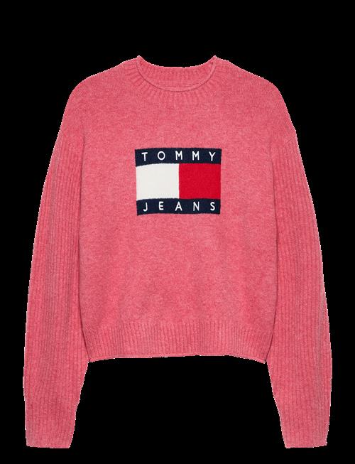 Tommy Jeans | Tjw Melange Flag Sweater Rib Ext | XL