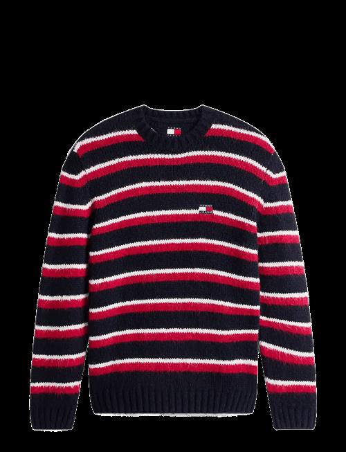 Tommy Jeans | Tjm Reg Brshd Strpe Badge Sweat | XL
