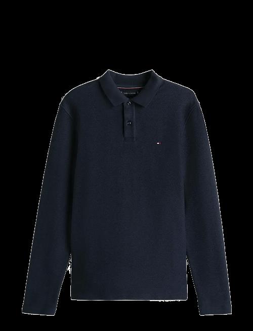 Tommy Hilfiger | Ls Herringbone Reg Polo | XXL