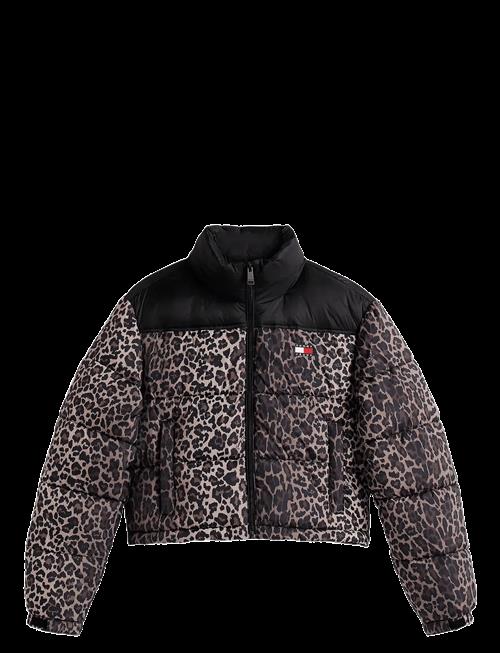 Tommy Jeans | Tjw Cropped Leopard Puffer | M