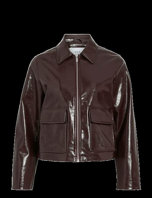 Vila | Vijenora L/S Zip Short Jacket | 38