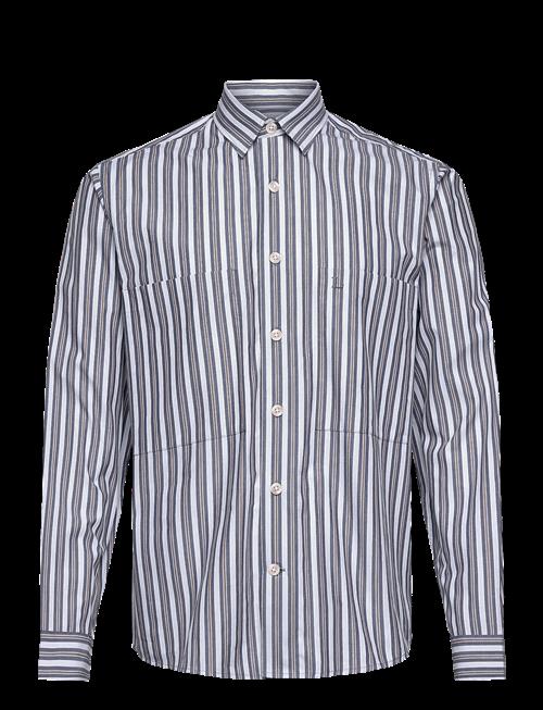 Lindbergh | Fine Striped L/S Shirt | S