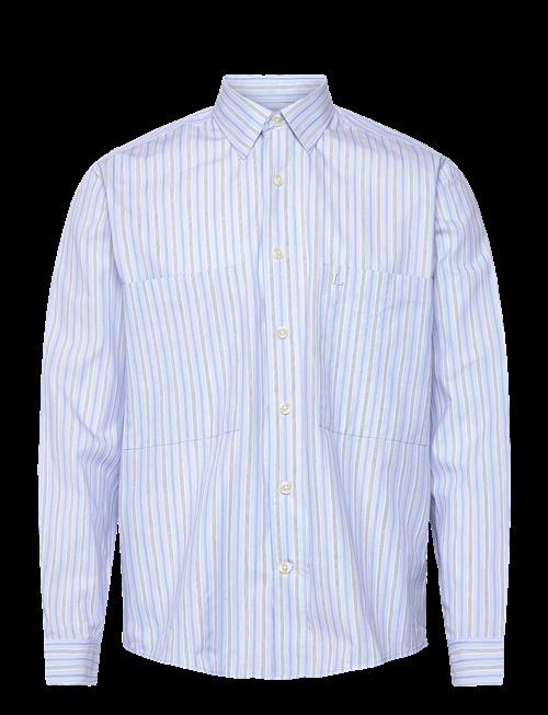 Lindbergh | Fine Striped L/S Shirt | XL