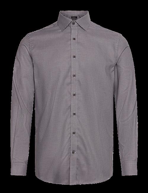 Lindbergh Black | Dobby Shirt L/S | XXL
