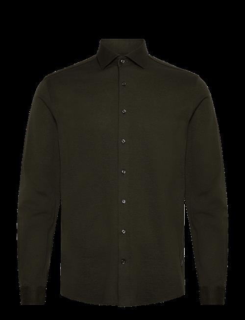 Lindbergh Black | Piqué Knitted Shirt L/S | XXL