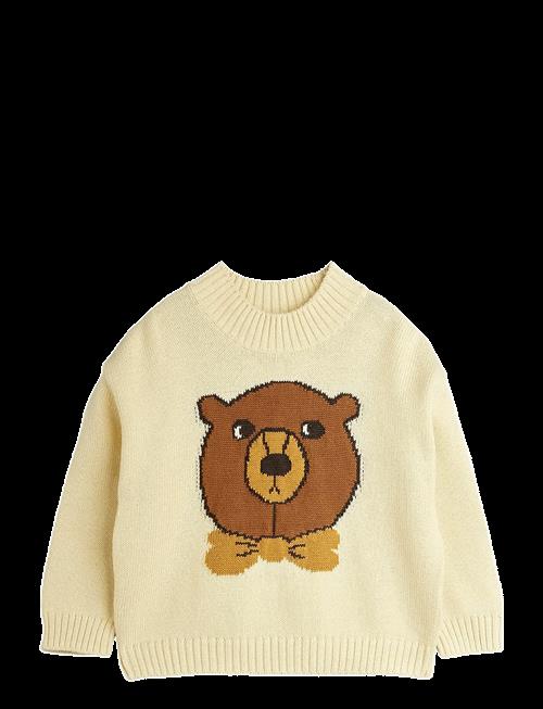 Mini Rodini | Bear Intarsia Knit Sweater | 116/122