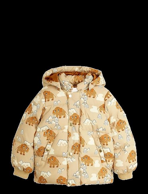 Mini Rodini | Mammoths Hooded Puffer Jacket | 140/146