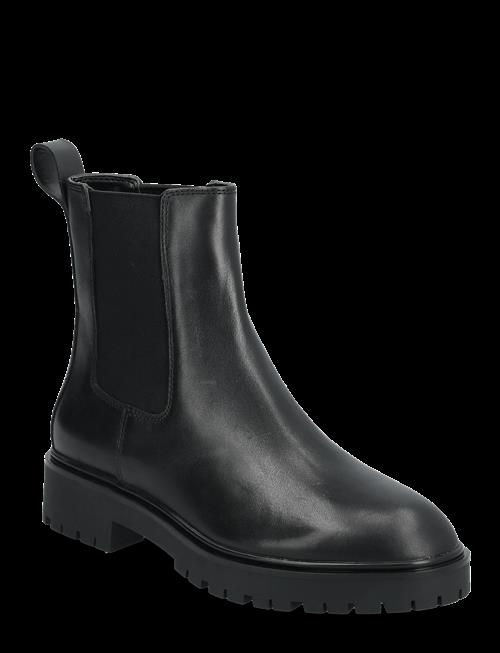 Lauren Ralph Lauren | Allyson Burnished Leather Bootie | 40