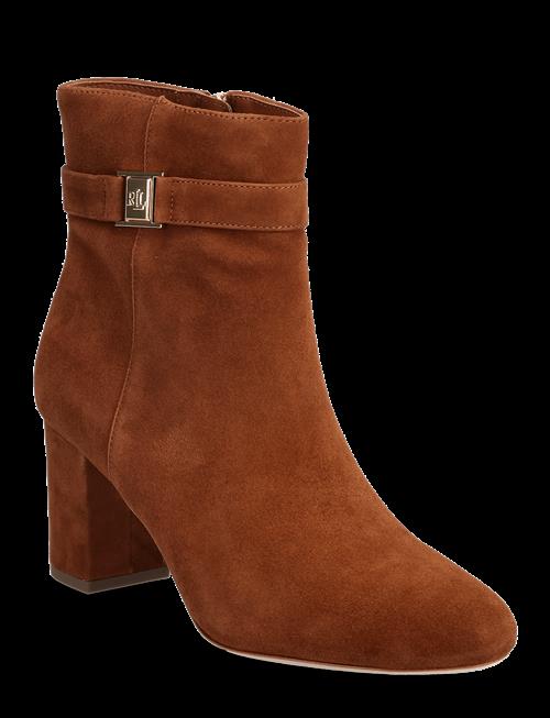 Lauren Ralph Lauren | Kellie Suede Bootie Heel | 37