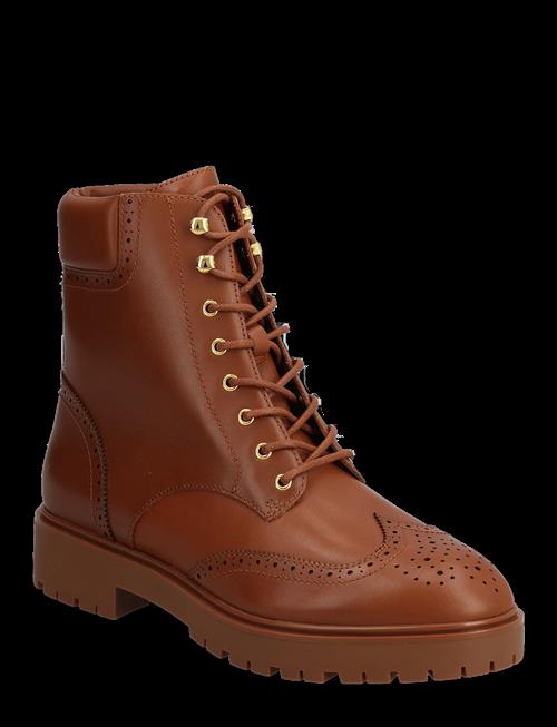 Lauren Ralph Lauren | Allyson Perforated Lace-Up Bootie | 37