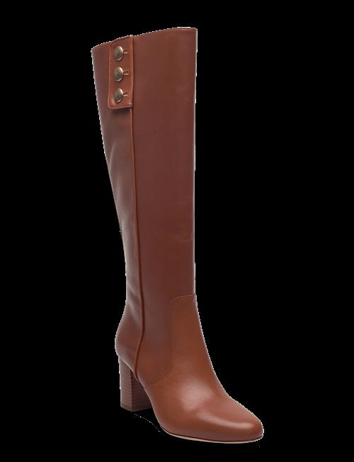 Lauren Ralph Lauren | Kennedi Calfskin Tall Boot Heel | 37