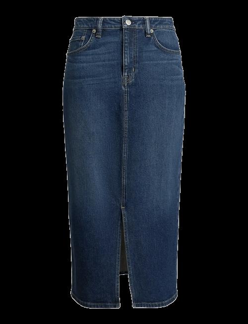Lauren Ralph Lauren | Denim Midi Skirt | 36