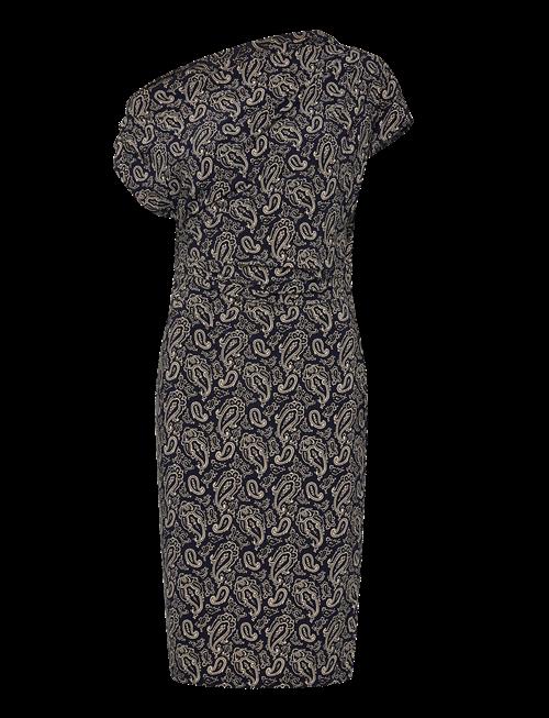 Lauren Ralph Lauren | Paisley Jersey Off-The-Shoulder Dress | 38