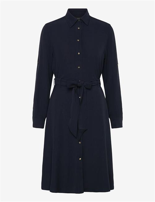 Lauren Ralph Lauren | Double-Faced Georgette Shirtdress