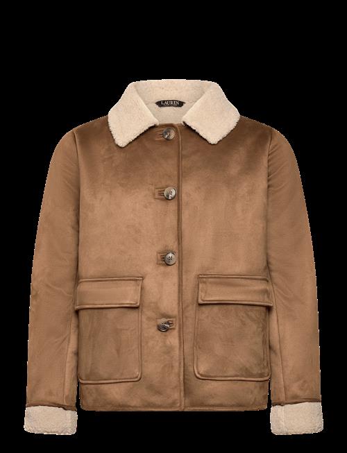 Lauren Ralph Lauren | Faux-Shearling-Suede Jacket | M