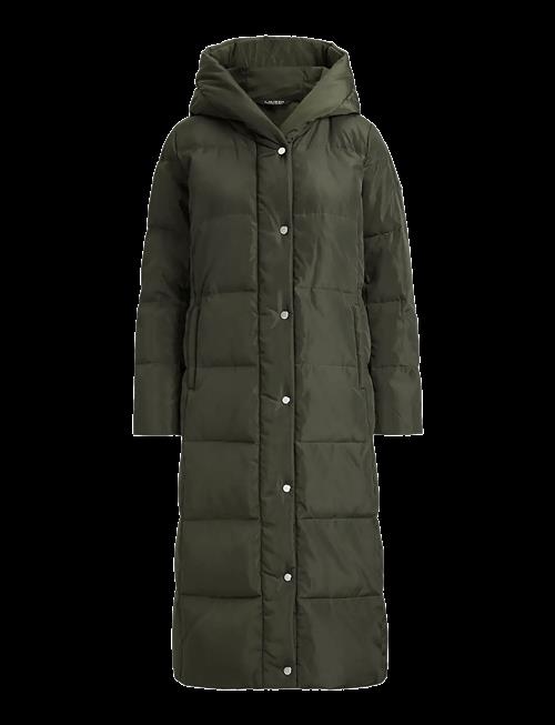 Lauren Ralph Lauren | Hooded Channel-Quilted Down Puffer Coat | XL
