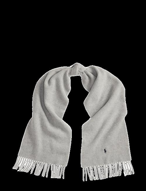 Polo Ralph Lauren | Fringe-Trim Wool Scarf | ONE SIZE