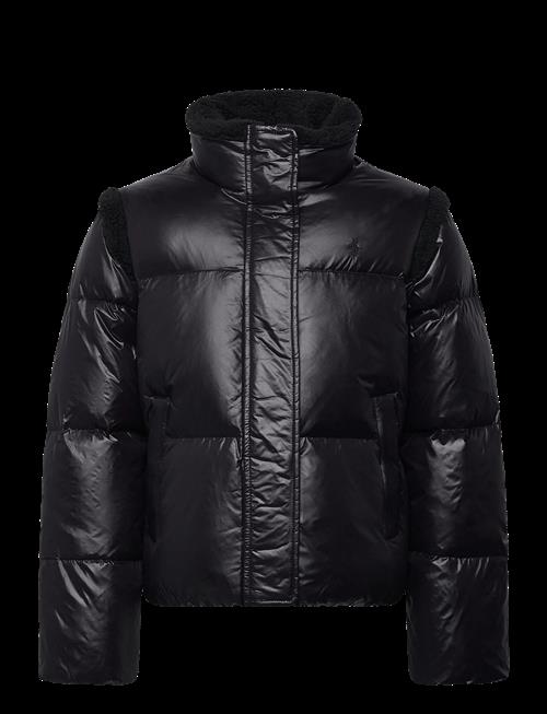 Ralph Lauren Kids | Teddy Fleece–Trim Down Boxy Jacket | 142-153