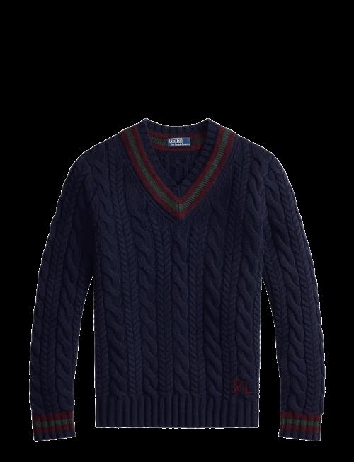 Polo Ralph Lauren | Wool-Cashmere Cricket Sweater | S