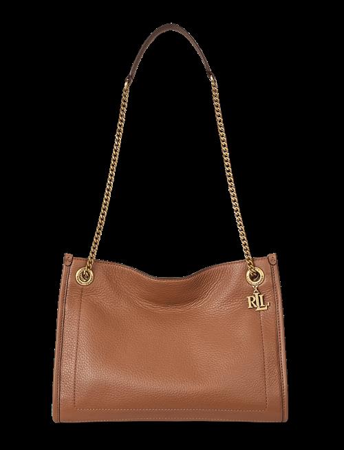 Lauren Ralph Lauren | Pebbled Leather Medium Bradley Tote Bag | ONE SIZE