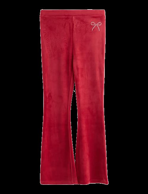 Lindex | Flared Bukser I Velour | 170