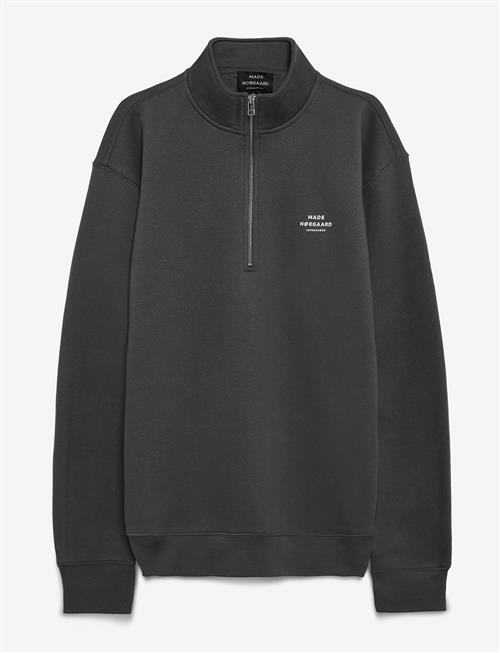 Mads Nørgaard | Standard Half Zip Logo Sweat | S