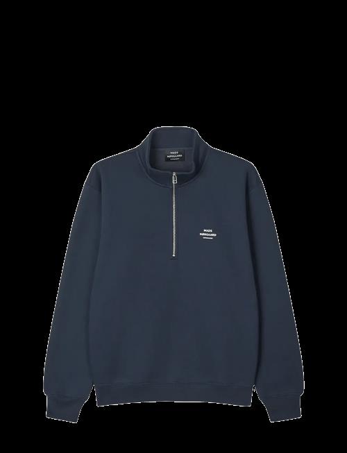 Mads Nørgaard | Standard Half Zip Logo Sweat | L