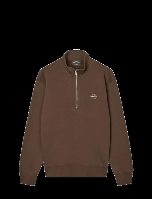 Mads Nørgaard | Standard Half Zip Logo Sweat | S
