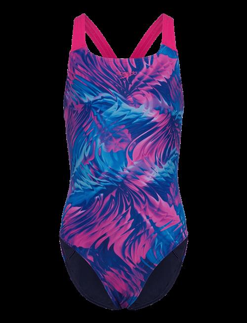Speedo | Print Powerback One Piece | 176