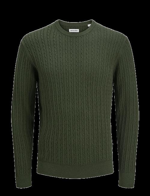Jack & Jones | Jjeemil Knit Cable Crew Neck Noos | S