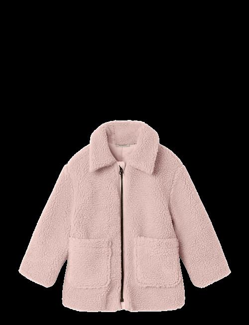Lil'Atelier | Nmnnalo Long Sherpa Jkt Solid Lil | 110