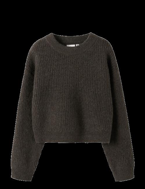 name it | Nkfholly Ls Boxy Short Knit Noos | 116