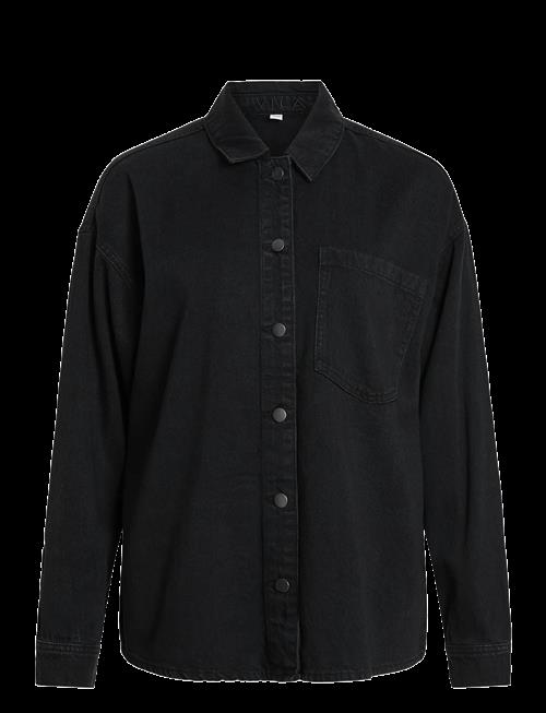 Vila | Vikiki L/S Denim Shirt Blk | 38