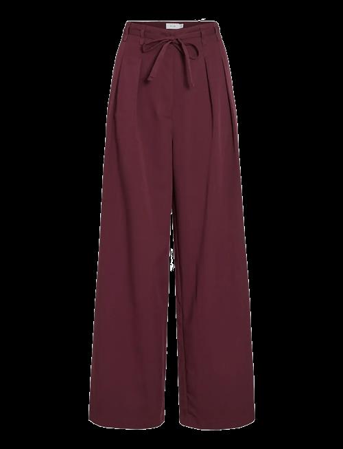 Vila | Vipeyton Hw Wide Tie Pants | 36