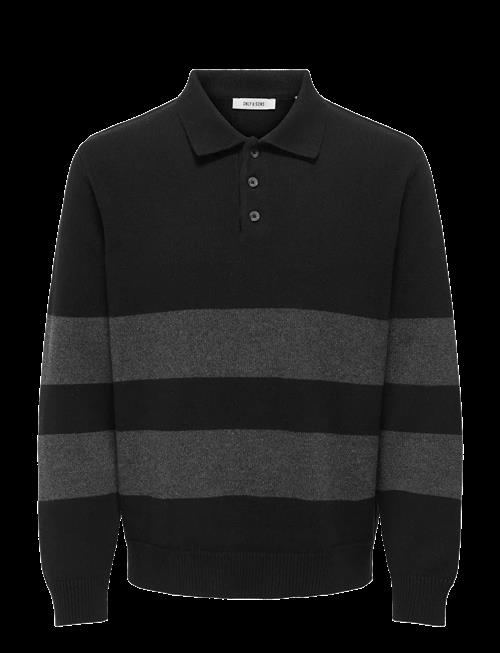 ONLY & SONS | Onshope Rlx  Ls Polo Knit Life | XS