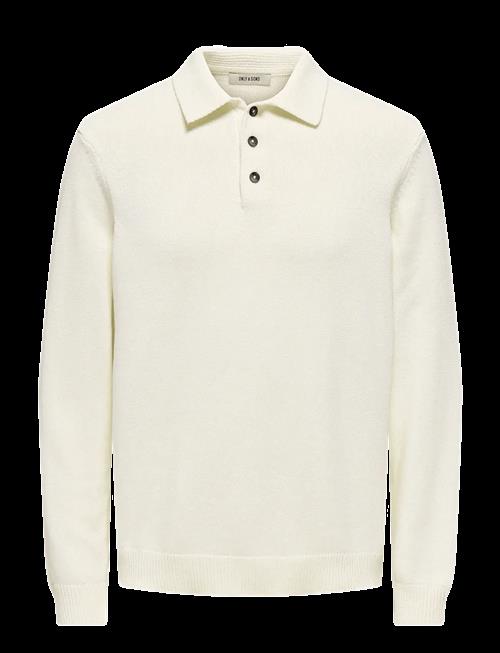 ONLY & SONS | Onshope Rlx  Ls Polo Knit Life | M