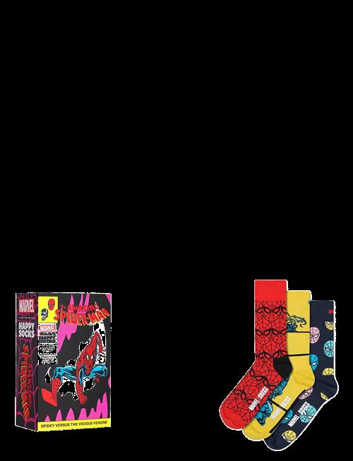Happy Socks | Marvel™ Spider-Man 3-Pack Socks Gift Set | 41-46