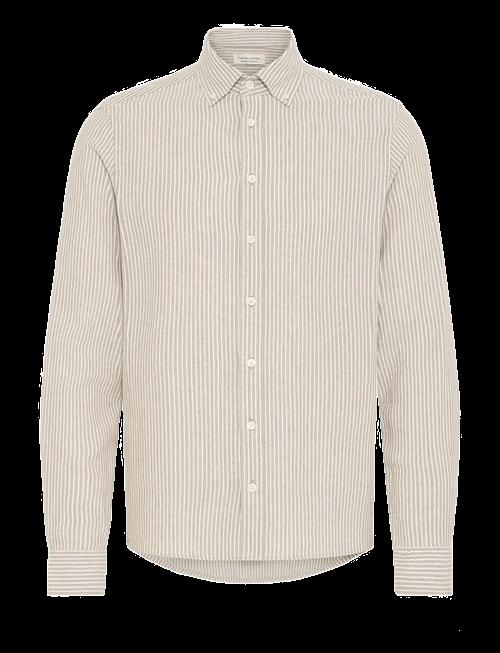 Casual Friday | Cfhanes Linen Mix Ls Shirt | L