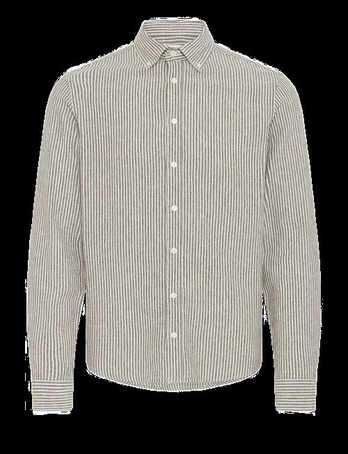 Casual Friday | Cfhanes Linen Mix Ls Shirt | XXXL