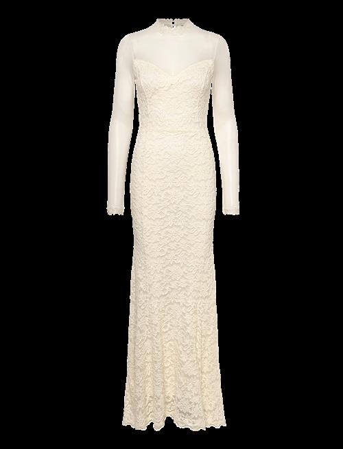 Rosemunde | Rwdelicia Ls T-Neck Long Bridal Dress | L