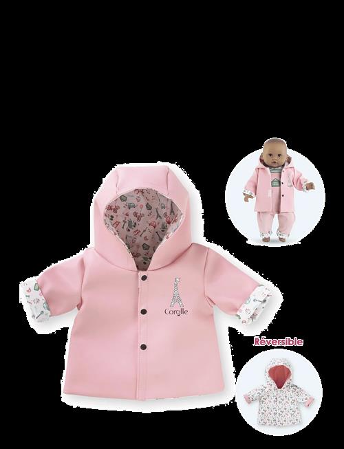 Corolle | Corolle Doll Clothes Reversible Raincoat, 30 Cm | 30 CM