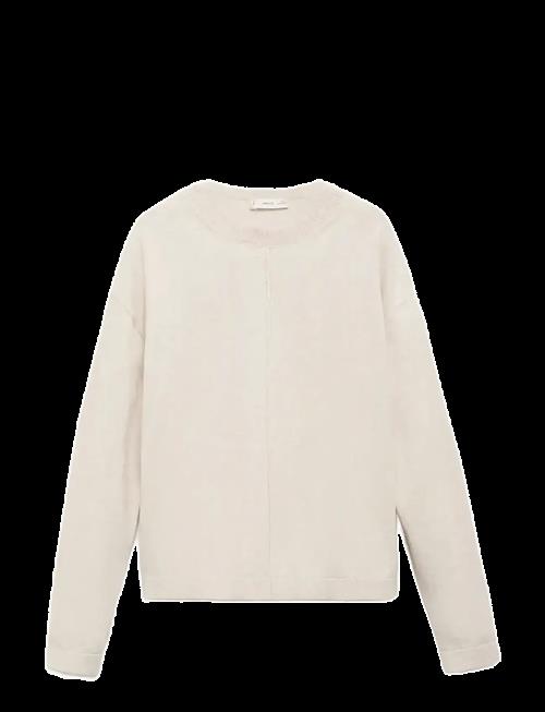 Mango | Decorative Seams Cotton Sweater | 9-10