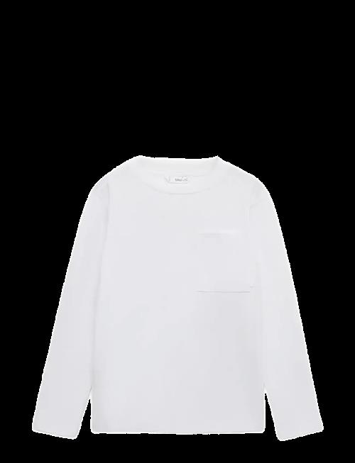 Mango | Long-Sleeved T-Shirt With Pocket | 7-8
