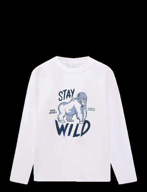 Mango | Short-Sleeved Printed T-Shirt | 9-10